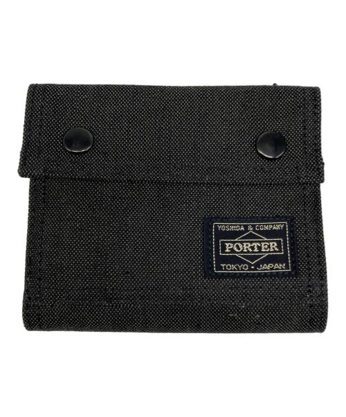 PORTER（ポーター）PORTER (ポーター) 2つ折り財布 グレーの古着・服飾アイテム