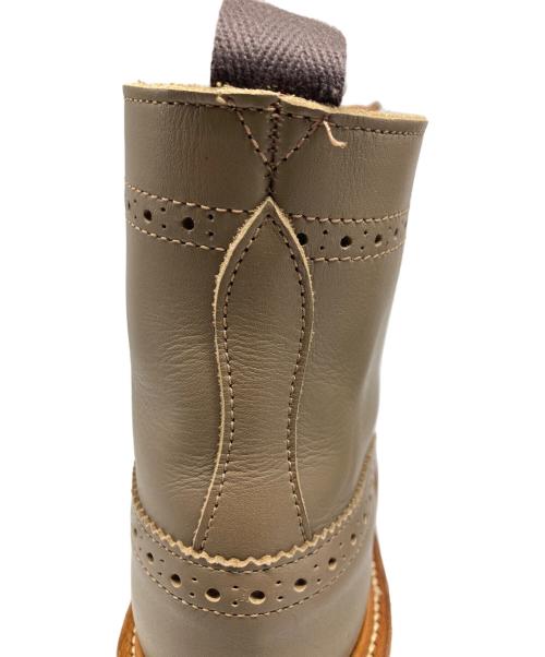 Tricker's（トリッカーズ）Tricker's (トリッカーズ) BROGUE BOOTS ベージュ サイズ:4 1/2の古着・服飾アイテム