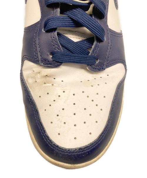NIKE（ナイキ）NIKE (ナイキ) Dunk High Retro ホワイト×ブルー サイズ:27.5の古着・服飾アイテム