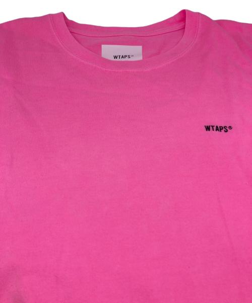 WTAPS（ダブルタップス）WTAPS (ダブルタップス) ロゴTシャツ ピンク サイズ:2の古着・服飾アイテム