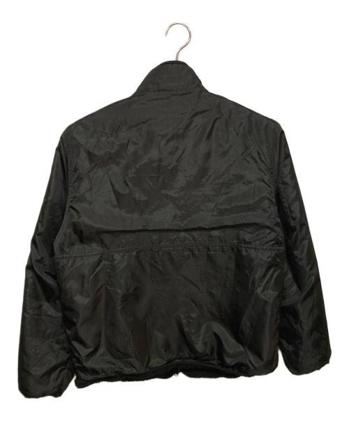 SUPREME（シュプリーム）Supreme (シュプリーム) Reversible Logo Fleece Jacket ブラック サイズ:Ｍの古着・服飾アイテム
