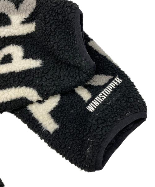 SUPREME（シュプリーム）Supreme (シュプリーム) Reversible Logo Fleece Jacket ブラック サイズ:Ｍの古着・服飾アイテム