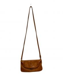 IL BISONTE（イル ビゾンテ）の古着「がま口 2way ショルダーバッグ ハンドバッグ」｜ブラウン