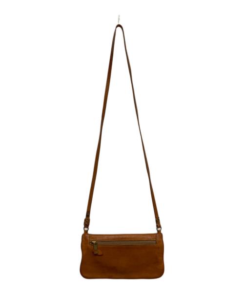 IL BISONTE（イル ビゾンテ）IL BISONTE (イル ビゾンテ) がま口 2way ショルダーバッグ ハンドバッグ ブラウンの古着・服飾アイテム