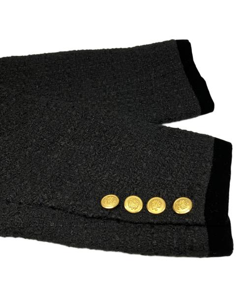 SHE TOKYO（シートーキョー）SHE TOKYO (シートーキョー) Colette Classic Tweed ブラック サイズ:Lの古着・服飾アイテム