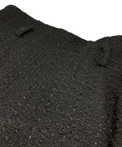 SHE TOKYO（シートーキョー）SHE TOKYO (シートーキョー) Colette Classic Tweed ブラック サイズ:Lの古着・服飾アイテム