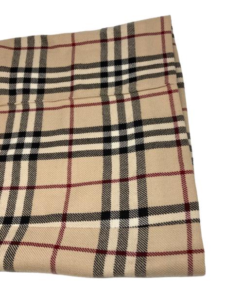 BURBERRY BLUE LABEL（バーバリー ブルー レーベル）BURBERRY BLUE LABEL (バーバリー ブルー レーベル) ノバチェックフレアパンツ ベージュ サイズ:Mの古着・服飾アイテム