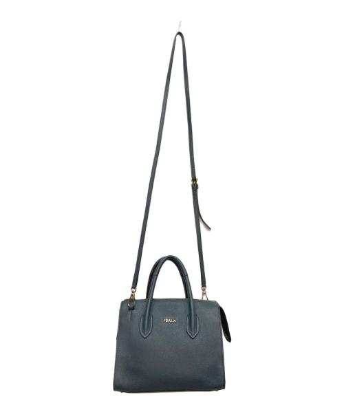 FURLA（フルラ）FURLA (フルラ) 2WAYバッグ グレーの古着・服飾アイテム