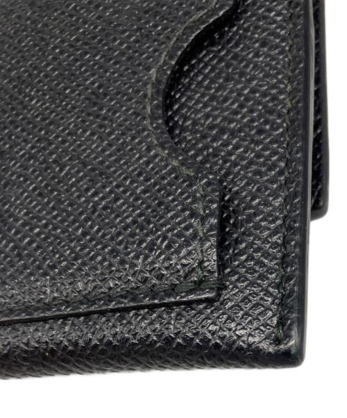 Salvatore Ferragamo（サルヴァトーレ フェラガモ）Salvatore Ferragamo (サルヴァトーレ フェラガモ) ヴァラリボンカードケース ブラックの古着・服飾アイテム