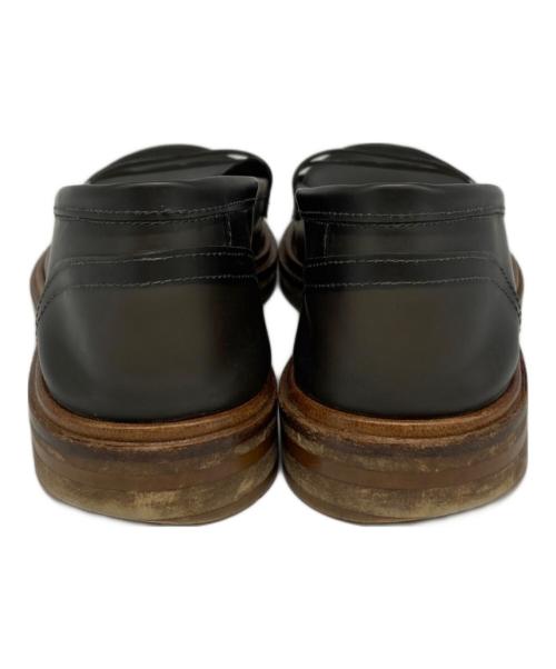 MM6 Maison Margiela（エムエムシックスメゾンマルジェラ）MM6 Maison Margiela (エムエムシックスメゾンマルジェラ) シアーマテリアルローファー ブラウン サイズ:37の古着・服飾アイテム