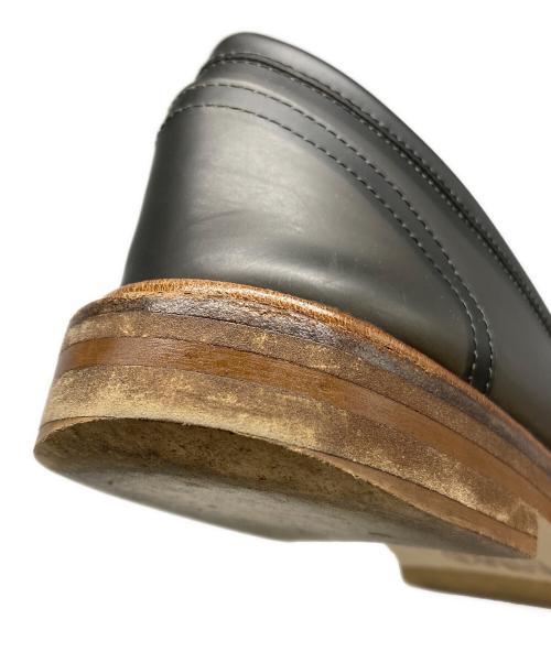MM6 Maison Margiela（エムエムシックスメゾンマルジェラ）MM6 Maison Margiela (エムエムシックスメゾンマルジェラ) シアーマテリアルローファー ブラウン サイズ:37の古着・服飾アイテム