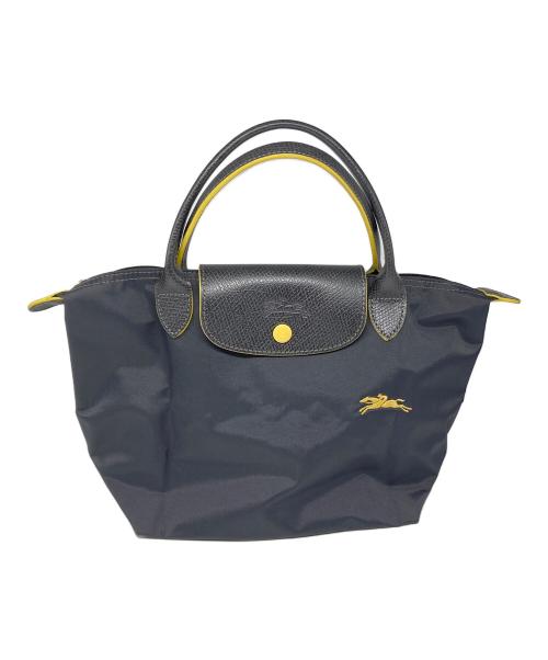 LONGCHAMP（ロンシャン）LONGCHAMP (ロンシャン) ルプリアージュハンドバッグ グレーの古着・服飾アイテム