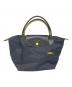 LONGCHAMP（ロンシャン）の古着「ルプリアージュハンドバッグ」｜グレー