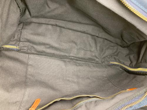 Felisi（フェリージ）Felisi (フェリージ) 2WAY ブリーフバッグ ネイビーの古着・服飾アイテム