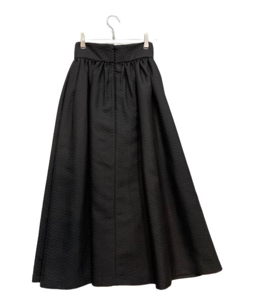 L'AUBE BLANC（ローブ ブラン）L'AUBE BLANC (ローブ ブラン) 3way Jacquard dress ブラック サイズ:Ｓの古着・服飾アイテム