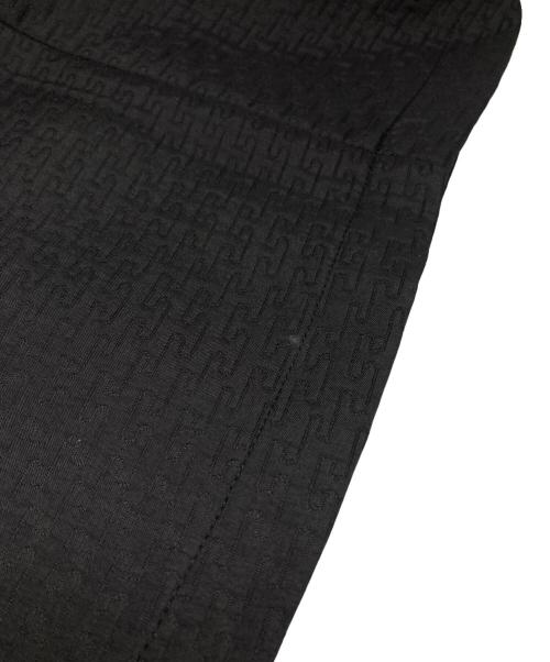 L'AUBE BLANC（ローブ ブラン）L'AUBE BLANC (ローブ ブラン) 3way Jacquard dress ブラック サイズ:Ｓの古着・服飾アイテム