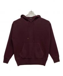 anuans（アニュアンス）の古着「オーバーニットフーディ」｜レッド