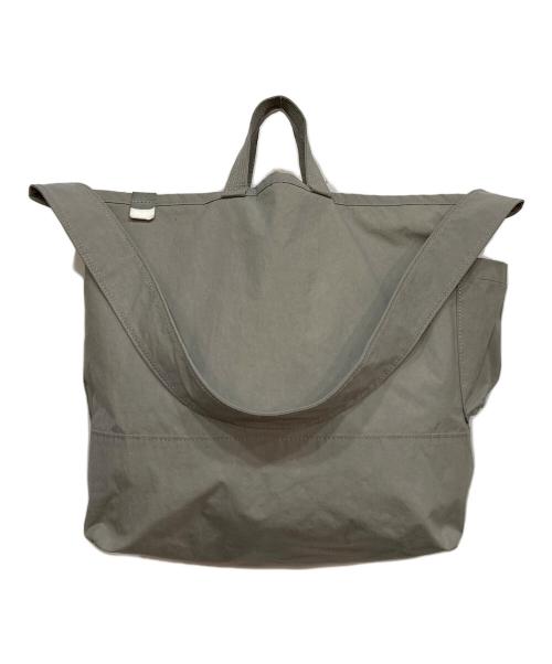 ANUNFOLD（アヌンフォルド）ANUNFOLD (アヌンフォルド) SIDE POCKET TOTE グレーの古着・服飾アイテム