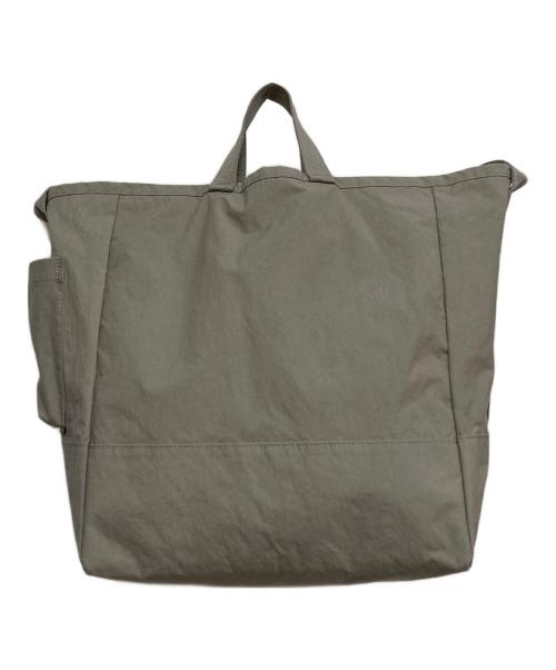 ANUNFOLD（アヌンフォルド）ANUNFOLD (アヌンフォルド) SIDE POCKET TOTE グレーの古着・服飾アイテム