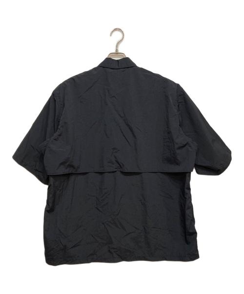 THE NORTHFACE PURPLELABEL（ザ・ノースフェイス パープルレーベル）THE NORTHFACE PURPLELABEL (ザ・ノースフェイス パープルレーベル) FIELD H/S SHIRT フィールドハーフスリーブシャツ ブラック サイズ:Lの古着・服飾アイテム