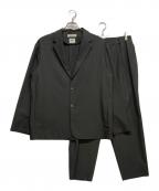 BEAUTY&YOUTHビューティーアンドユース）の古着「KOMATSU PACK 2ボタン リラックスシルエットセットアップジャケット」｜グレー