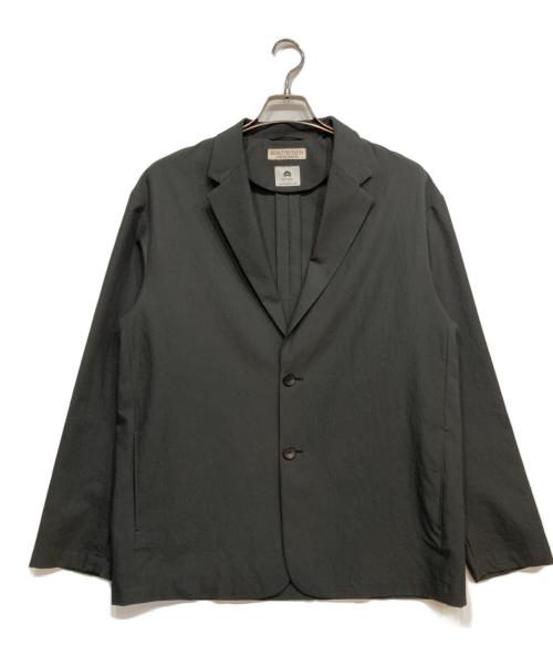 BEAUTY&YOUTH（ビューティーアンドユース）BEAUTY&YOUTH (ビューティーアンドユース) KOMATSU PACK 2ボタン リラックスシルエットセットアップジャケット グレー サイズ:Lの古着・服飾アイテム