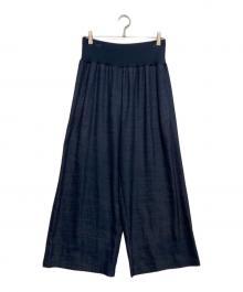 BEARDSLEY（ビアズリー）の古着「マルチウエストリブパンツ」｜インディゴ