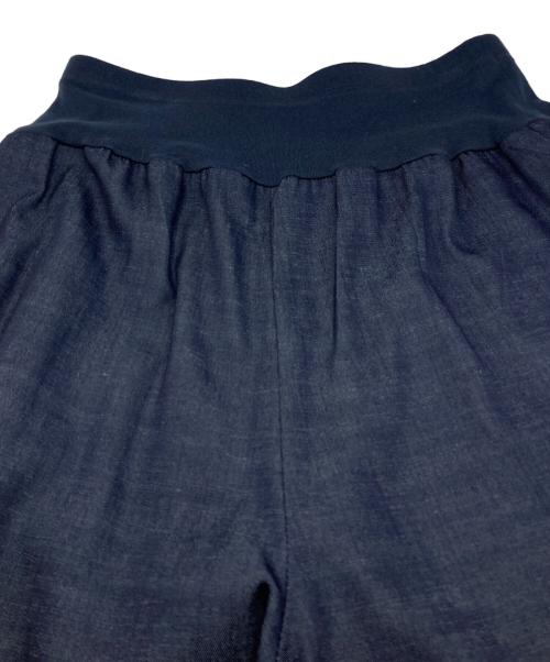 BEARDSLEY（ビアズリー）BEARDSLEY (ビアズリー) マルチウエストリブパンツ インディゴ サイズ:2の古着・服飾アイテム