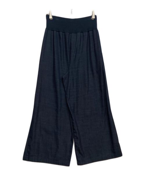 BEARDSLEY（ビアズリー）BEARDSLEY (ビアズリー) マルチウエストリブパンツ インディゴ サイズ:2の古着・服飾アイテム