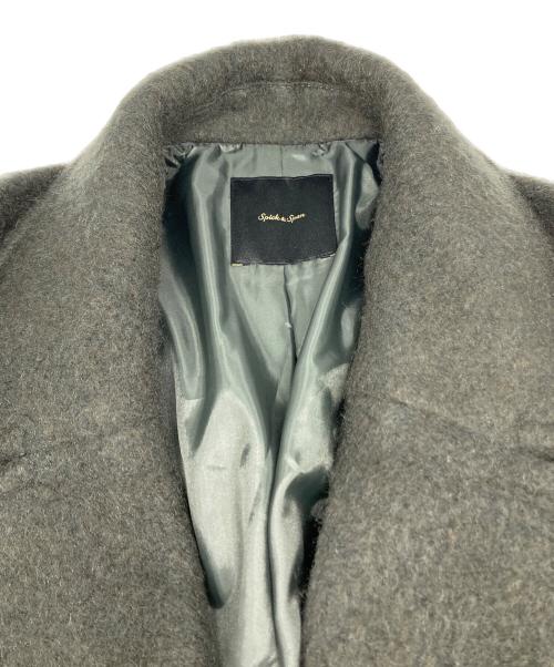 Spick and Span（スピック＆スパン）Spick and Span (スピック＆スパン) ミドルシャギーコート グレー サイズ:38の古着・服飾アイテム