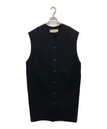 THE SHINZONE（ザ シンゾーン）の古着「SLEEVELESS COAT」｜ブラック