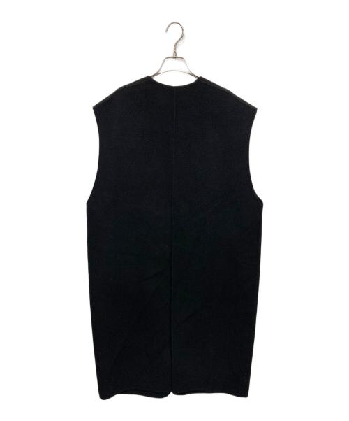 THE SHINZONE（ザ シンゾーン）THE SHINZONE (ザ シンゾーン) SLEEVELESS COAT ブラック サイズ:FREEの古着・服飾アイテム