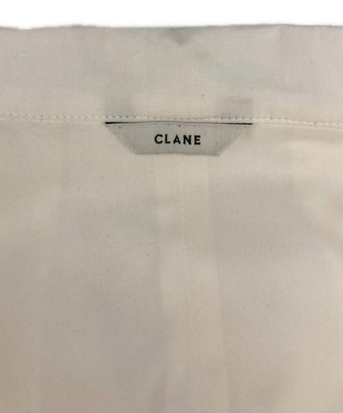 CLANE（クラネ）CLANE (クラネ) WAIST DESIGN VOLUME ONEPIECE ホワイト サイズ:1の古着・服飾アイテム