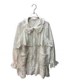 merry jenny（メリージェニー）の古着「レースジャケット」｜ホワイト