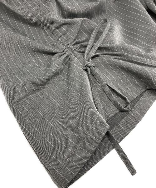 jouetie（ジュエティ）jouetie (ジュエティ) ギャザーリボンジャケット グレー サイズ:Mの古着・服飾アイテム