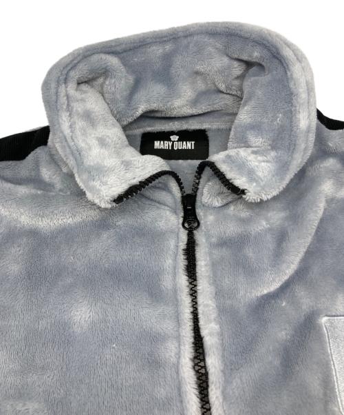 MARY QUANT（マリークヮント）MARY QUANT (マリークヮント) KANGOL (カンゴール) フリース ブルゾン グレー サイズ:Ｍの古着・服飾アイテム