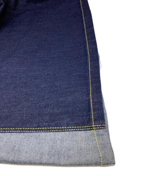 Q（キュ）Q (キュ) ワンピース インディゴ サイズ:Mの古着・服飾アイテム