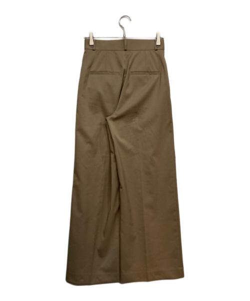 Noble（ノーブル）Noble (ノーブル) エステルツイルストレッチスラックスパンツ2 ブラウン サイズ:36の古着・服飾アイテム