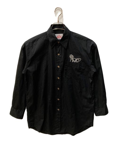 Vivienne Westwood man（ヴィヴィアン ウェストウッド マン）Vivienne Westwood man (ヴィヴィアン ウェストウッド マン) 長袖シャツ ブラック サイズ:FREEの古着・服飾アイテム