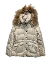 BURBERRY BLUE LABEL（バーバリー ブルー レーベル）の古着「ダウンコート」｜ホワイト