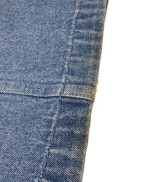 adidas（アディダス）adidas (アディダス) フレイドジーンズ インディゴ サイズ:2XLの古着・服飾アイテム