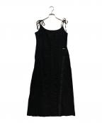martin kimマーティンキム）の古着「キャミソールワンピース」｜ブラック