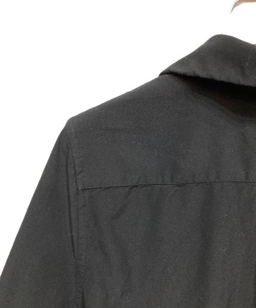 COMME des GARCONS COMME des GARCONS（コムデギャルソン コムデギャルソン）COMME des GARCONS COMME des GARCONS (コムデギャルソン コムデギャルソン) 丸襟フリルシャツ ブラック サイズ:Ｓの古着・服飾アイテム