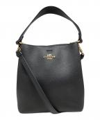 COACHコーチ）の古着「スモール タウン バケット バッグ」｜ブラック