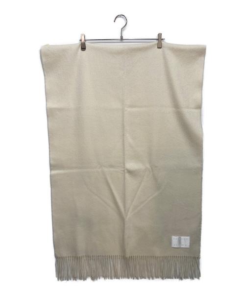 EDWARD BROWN（エドワードブラウン）EDWARD BROWN (エドワードブラウン) PURE CASHMERE STOLE オフホワイトの古着・服飾アイテム
