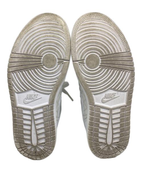 NIKE（ナイキ）NIKE (ナイキ) Jordan 1 Mid ホワイト サイズ:24.5cmの古着・服飾アイテム