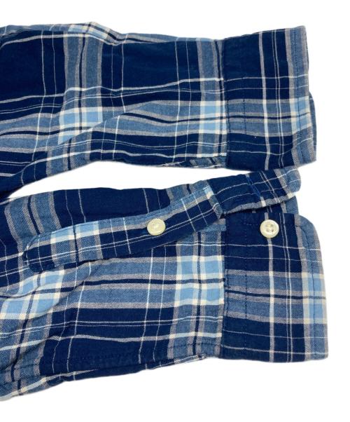 RALPH LAUREN（ラルフローレン）RALPH LAUREN (ラルフローレン) チェックシャツ ブルー サイズ:XLの古着・服飾アイテム