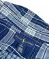中古・古着 RALPH LAUREN (ラルフローレン) チェックシャツ ブルー サイズ:XL：6000円