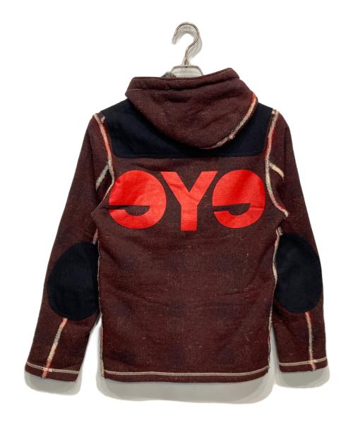 eYe COMME des GARCONS JUNYAWATANABE MAN（アイ コム デ ギャルソン ジュンヤ ワタナベ マン）eYe COMME des GARCONS JUNYAWATANABE MAN (アイ コム デ ギャルソン ジュンヤ ワタナベ マン) ジップパーカー レッド サイズ:Sの古着・服飾アイテム