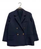 Mila Owenミラオーウェン）の古着「金釦ダブルブレザー」｜ネイビー